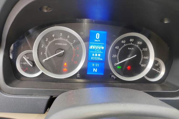 Used BAIC New Energy EV 2016 E150EV Classic Edition Odometer Close Up