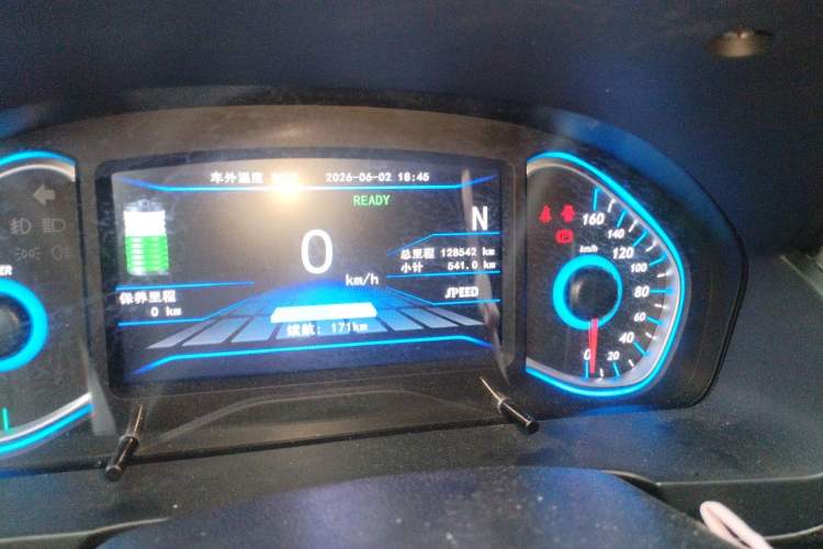 Used BAIC New Energy EX 2018 EX360 New Style Edition Odometer Close Up