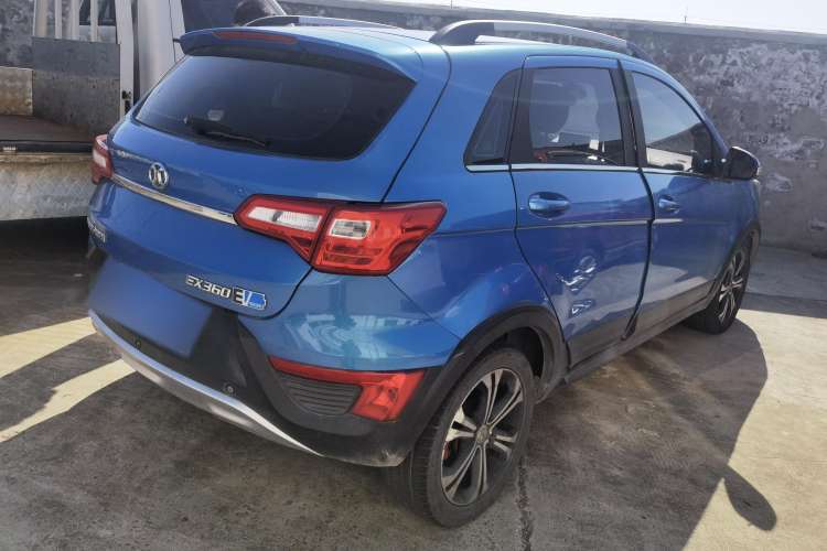 Used BAIC New Energy EX 2018 EX360 Trendy Edition Rear Right 45 Deg