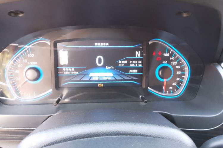 Used BAIC New Energy EX 2018 EX360 Trendy Edition Odometer Close Up