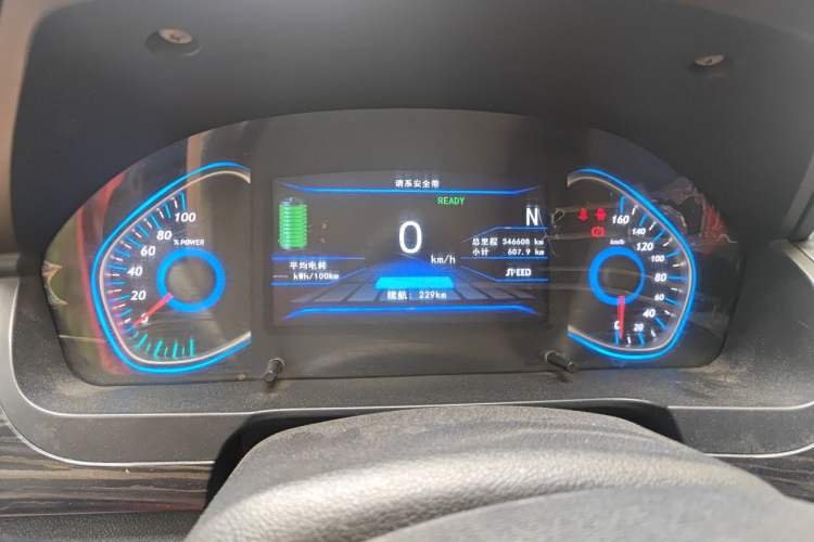Used BAIC New Energy EX 2018 EX360 New Style Edition Odometer Close Up