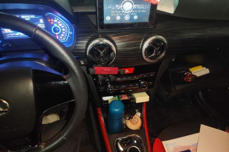 Used BAIC New Energy EX 2018 EX360 New Style Edition Audio And AC Panel