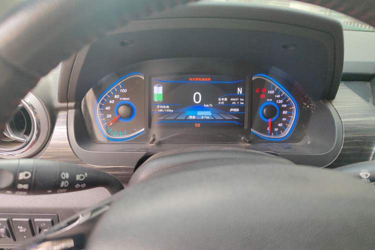 Used BAIC New Energy EX 2018 EX360 New Style Edition Odometer Close Up