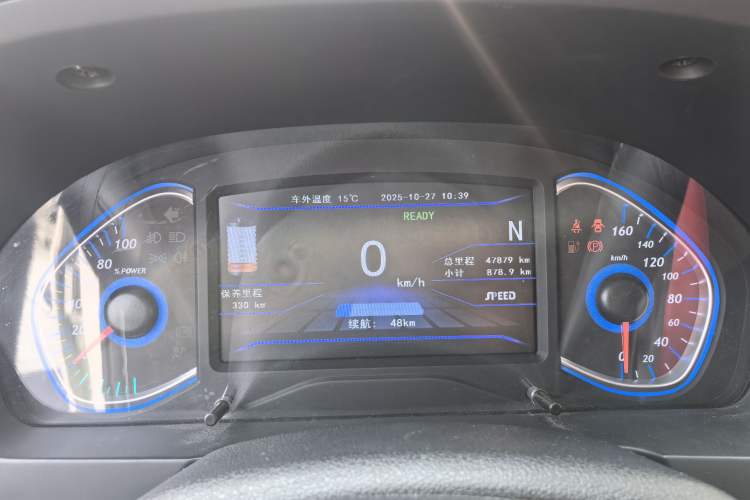 Used BAIC New Energy EX 2018 EX360 New Style Edition Odometer Close Up