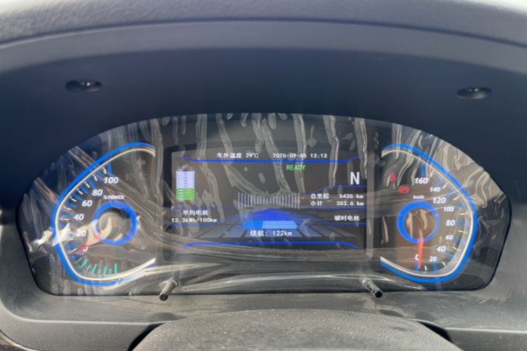 Used BAIC New Energy EX 2018 EX360 New Style Edition Odometer Close Up