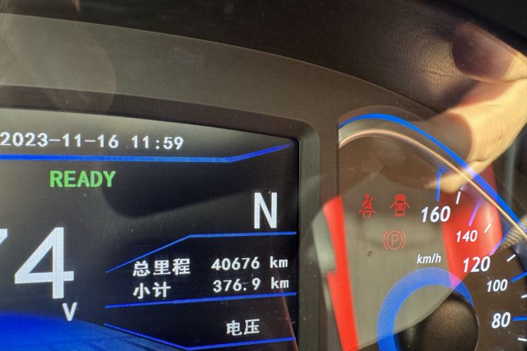 Used BAIC New Energy EX 2018 EX360 New Style Edition Odometer Close Up