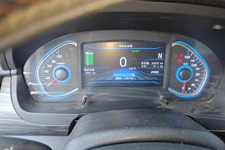 Used BAIC New Energy EX 2018 EX360 New Style Edition Odometer Close Up
