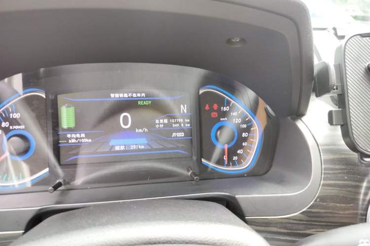 Used BAIC New Energy EX 2018 EX360 New Style Edition Odometer Close Up