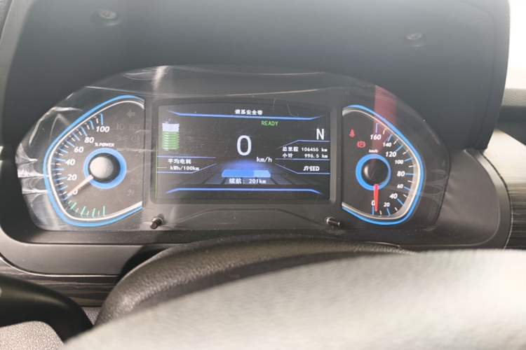 Used BAIC New Energy EX 2018 EX360 New Air Edition Odometer Close Up
