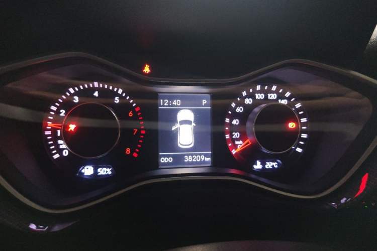 Used BAIC Off-Road BJ20 2016 1.5T CVT Luxury Model Instrument Cluster