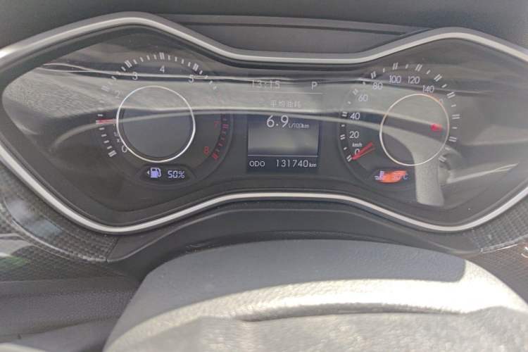 Used BAIC Off-Road BJ20 2016 1.5T CVT Luxury Model Odometer Close Up
