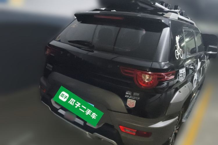 Used BAIC Off-Road BJ20 2016 1.5T CVT Luxury Model Rear Right 45 Deg