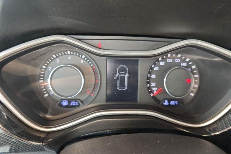 Used BAIC Off-Road BJ20 2016 1.5T CVT Luxury Model Instrument Cluster