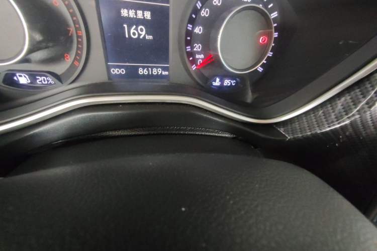 Used BAIC Off-Road BJ20 2016 1.5T CVT Luxury Model Odometer Close Up