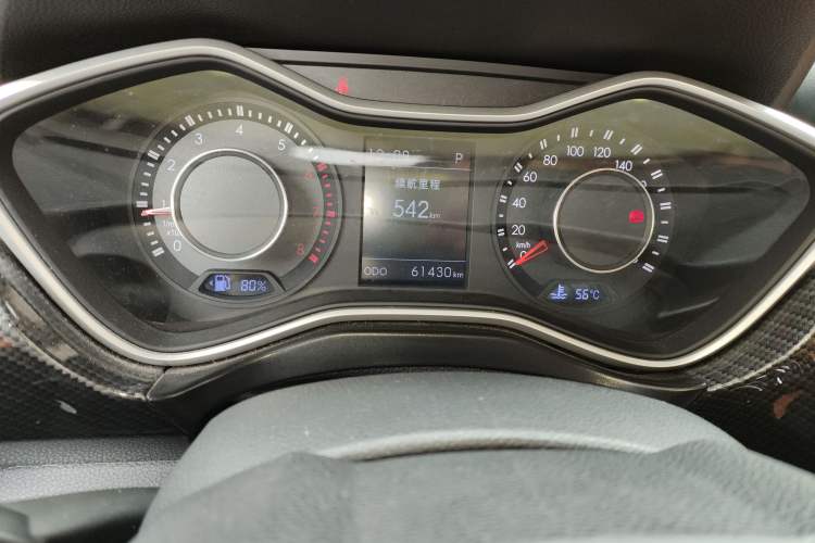Used BAIC Off-Road BJ20 2016 1.5T CVT Luxury Model Odometer Close Up