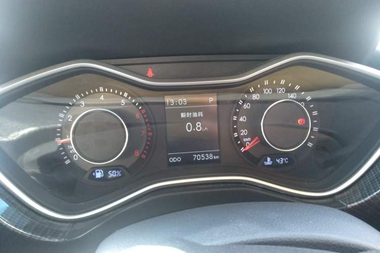 Used BAIC Off-Road BJ20 2016 1.5T CVT Luxury Model Instrument Cluster