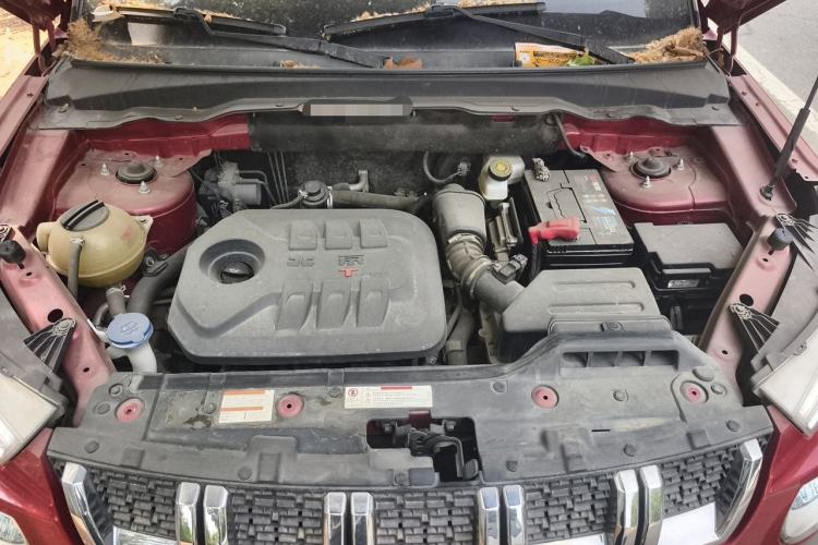 Used BAIC Off-Road BJ20 2016 1.5T Manual Luxury Model Engine Bay