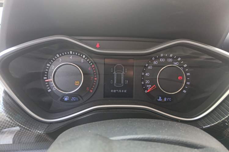 Used BAIC Off-Road BJ20 2016 1.5T CVT Luxury Model Instrument Cluster