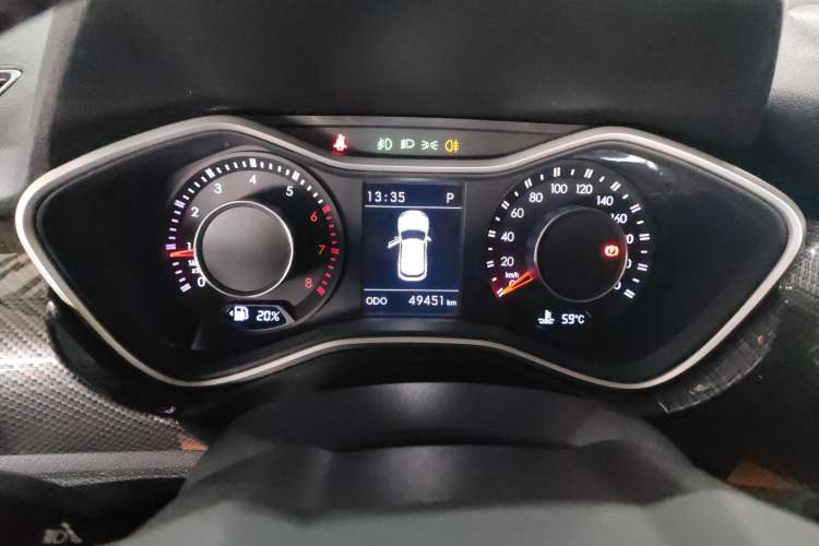 Used BAIC Off-Road BJ20 2016 1.5T CVT Prestige Edition Instrument Cluster