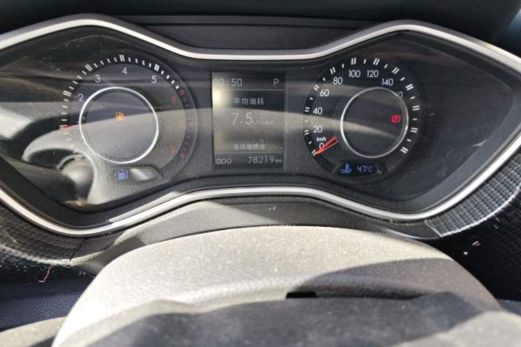 Used BAIC Off-Road BJ20 2016 1.5T CVT Elite Model Odometer Close Up