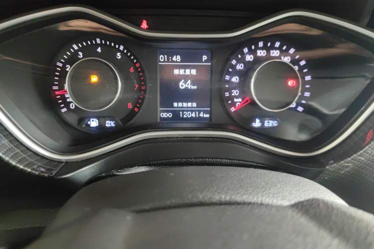 Used BAIC Off-Road BJ20 2016 1.5T CVT Luxury Model Odometer Close Up