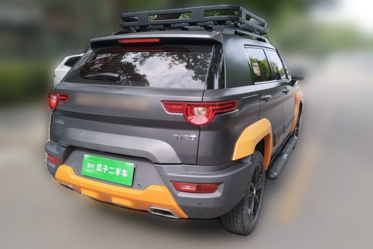 Used BAIC Off-Road BJ20 2017 1.5T CVT Off-road Model Rear Right 45 Deg