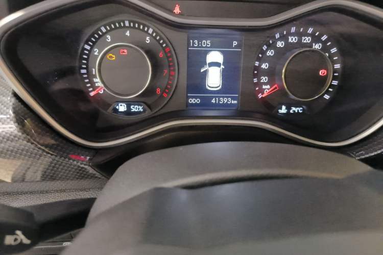 Used BAIC Off-Road BJ20 2018 1.5T CVT Luxury Model Odometer Close Up