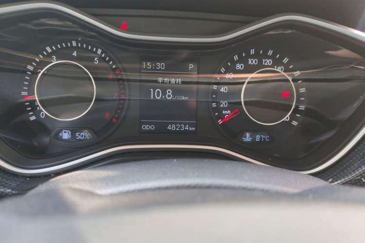 Used BAIC Off-Road BJ20 2018 1.5T CVT Luxury Model Odometer Close Up