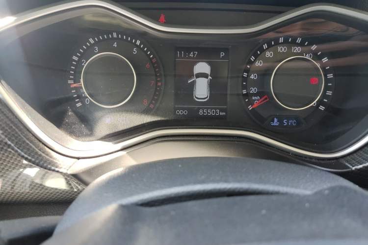 Used BAIC Off-Road BJ20 2018 1.5T CVT Luxury Model Odometer Close Up
