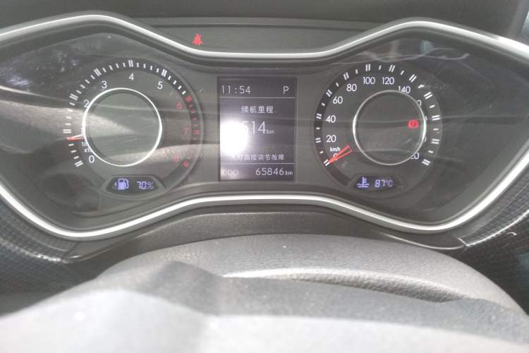 Used BAIC Off-Road BJ20 2018 1.5T CVT Luxury Model Odometer Close Up