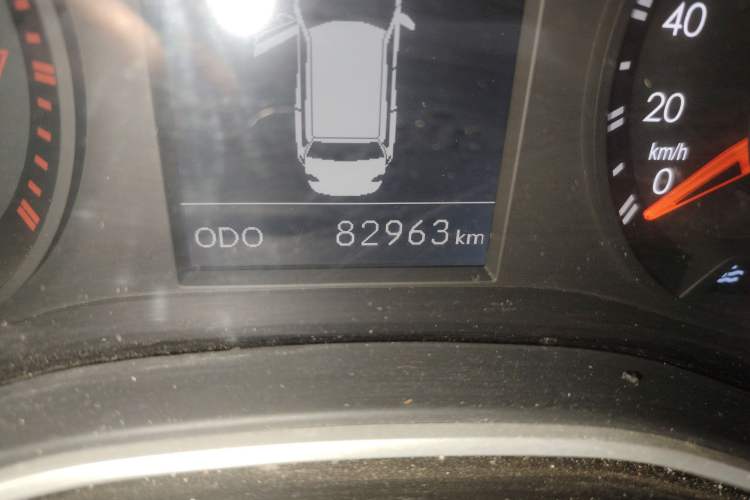 Used BAIC Off-Road BJ20 2018 1.5T CVT Luxury Model Odometer Close Up