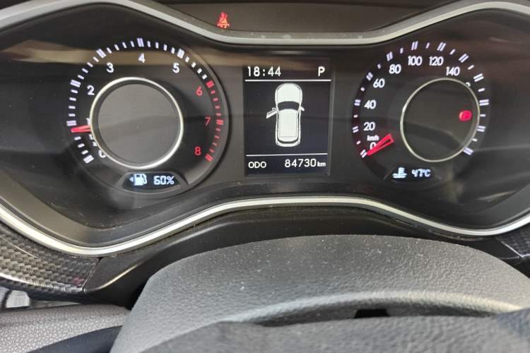 Used BAIC Off-Road BJ20 2018 1.5T CVT Luxury Model Odometer Close Up