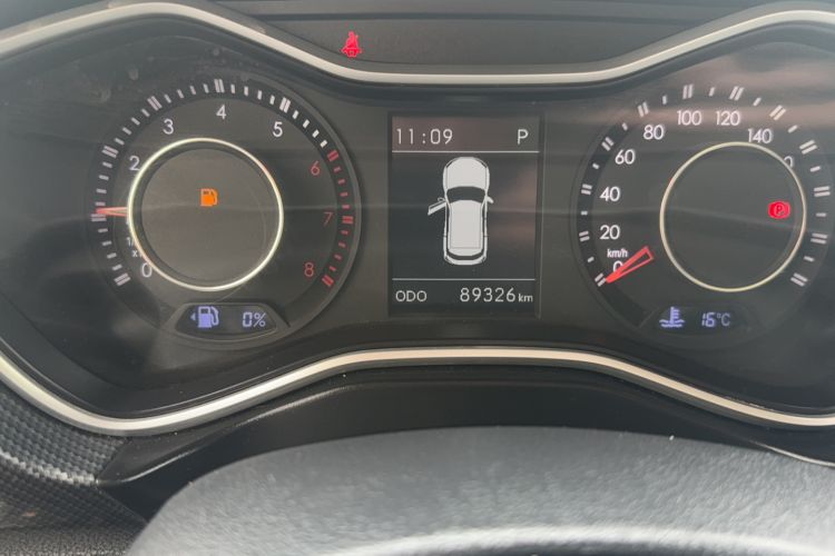 Used BAIC Off-Road BJ20 2018 1.5T CVT Luxury Model Odometer Close Up