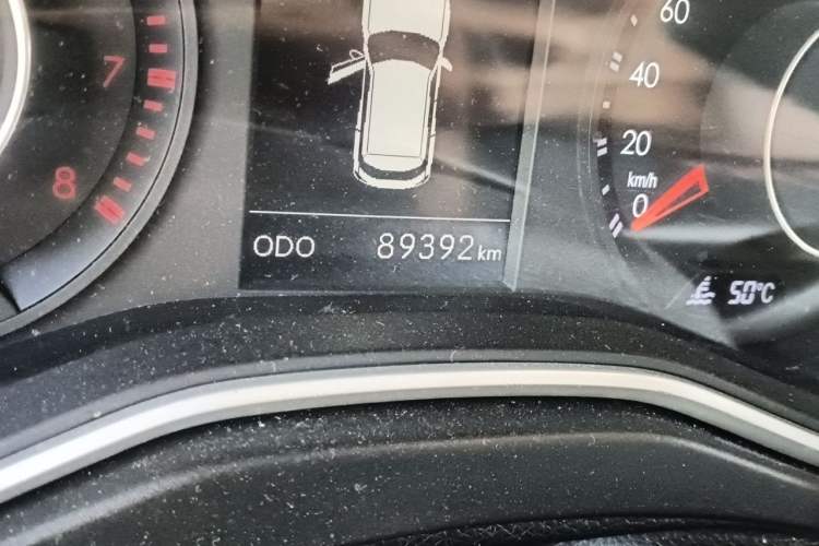 Used BAIC Off-Road BJ20 2018 1.5T Manual Luxury Edition Odometer Close Up
