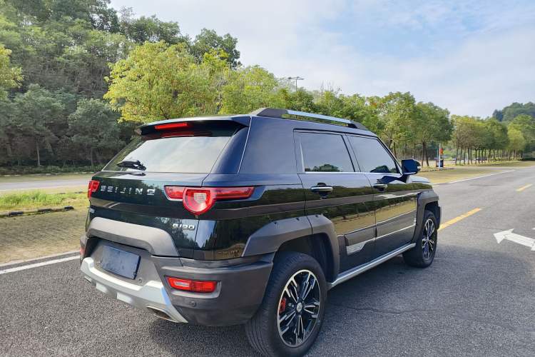 Used BAIC Off-Road BJ20 2018 1.5T CVT Luxury Model Rear Right 45 Deg