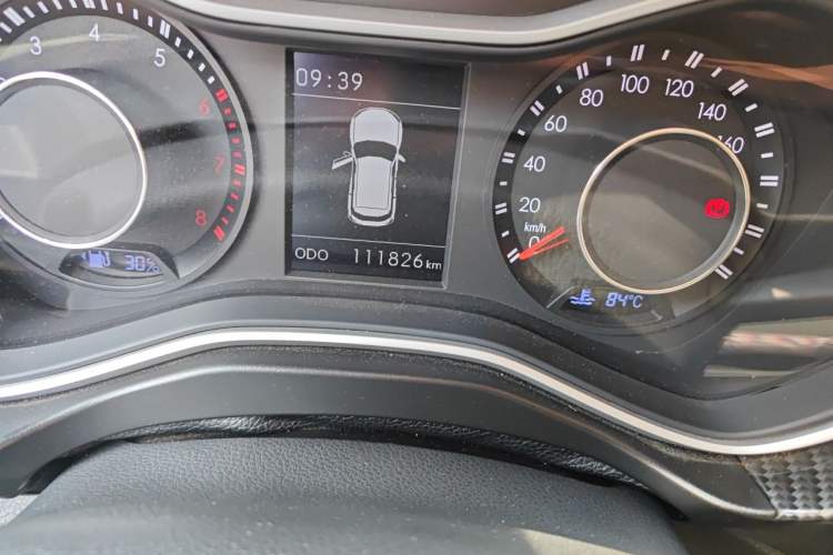 Used BAIC Off-Road BJ20 2018 1.5T Manual Luxury Edition Odometer Close Up