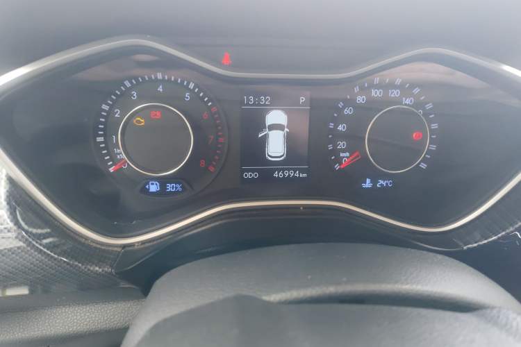 Used BAIC Off-Road BJ20 2018 1.5T CVT Luxury Model Odometer Close Up