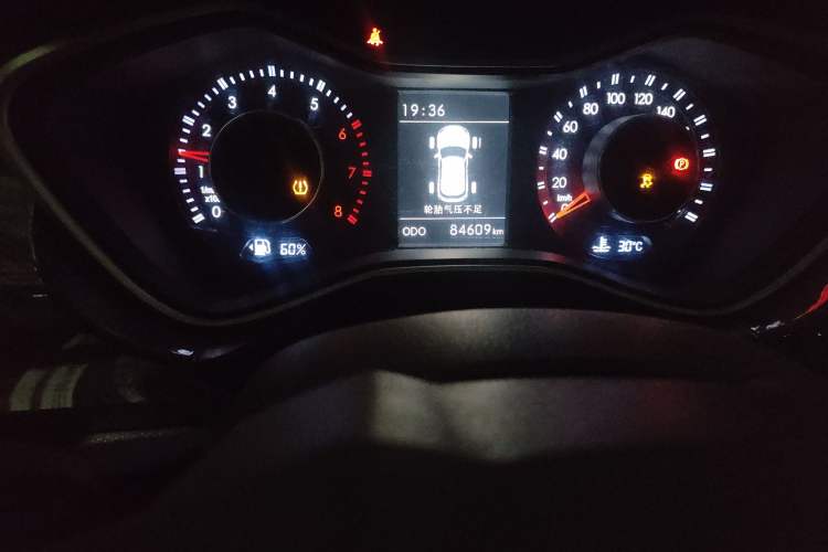 Used BAIC Off-Road BJ20 2018 1.5T Manual Luxury Edition Odometer Close Up
