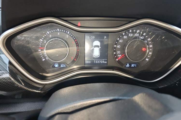 Used BAIC Off-Road BJ20 2018 1.5T CVT Prestige Edition Odometer Close Up