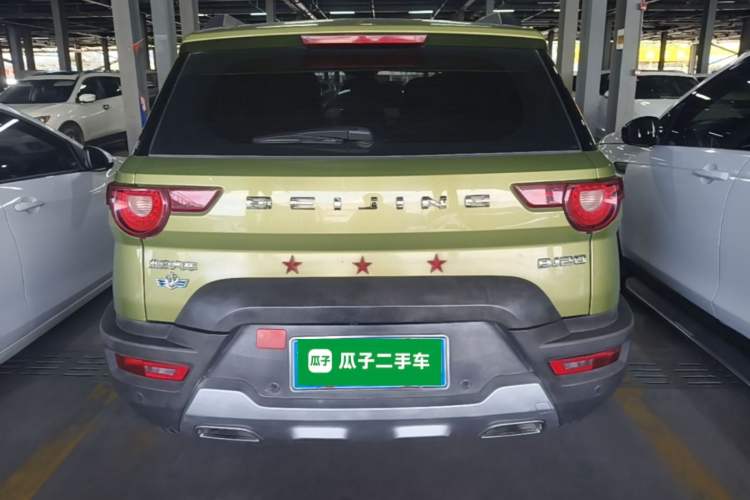 Used BAIC Off-Road BJ20 2018 1.5T Manual Luxury Edition Rear