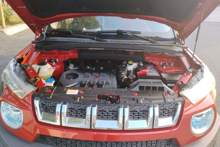 Used BAIC Off-Road BJ20 2018 1.5T CVT Luxury Model Engine Bay