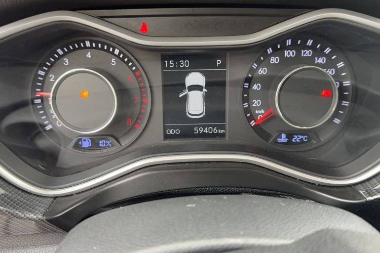 Used BAIC Off-Road BJ20 2018 1.5T CVT Luxury Model Odometer Close Up