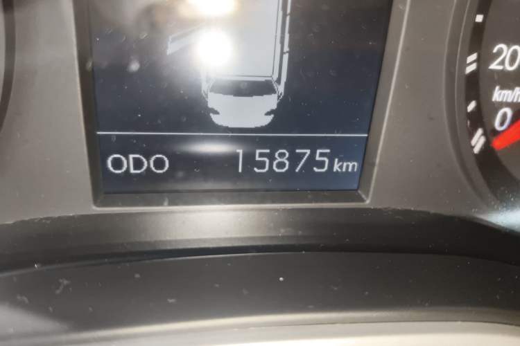 Used BAIC Off-Road BJ20 2018 1.5T CVT Luxury Model Odometer Close Up