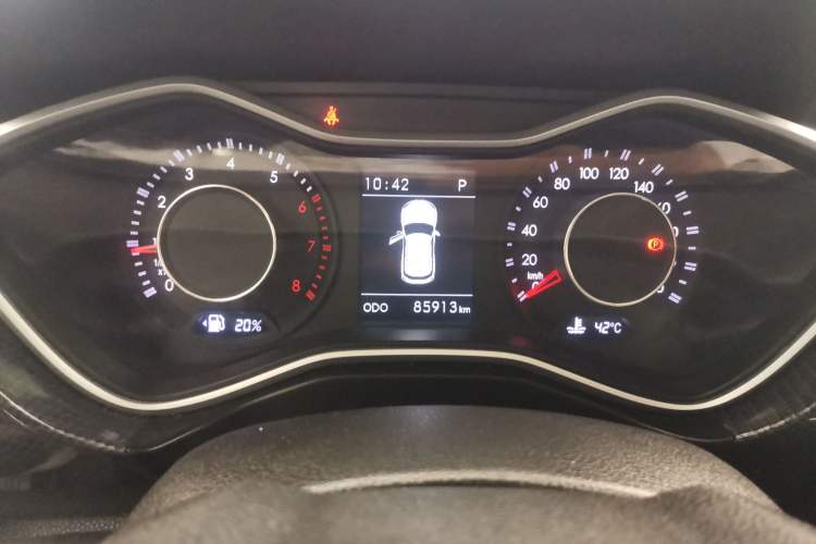 Used BAIC Off-Road BJ20 2018 1.5T CVT Luxury Model Instrument Cluster