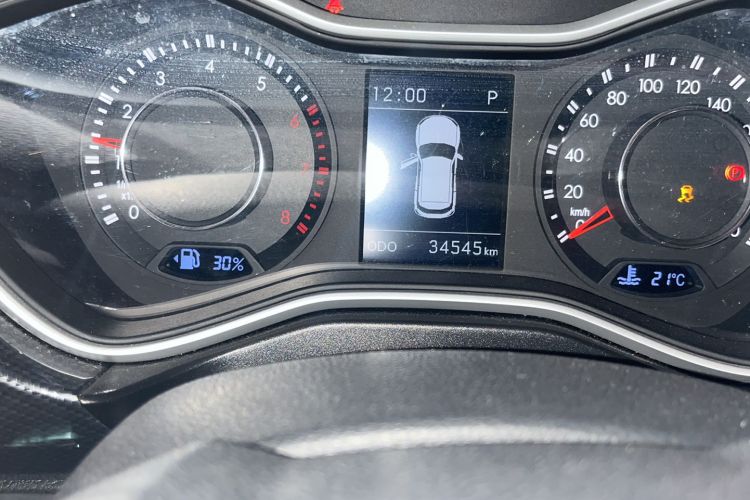 Used BAIC Off-Road BJ20 2018 1.5T CVT Luxury Model Odometer Close Up