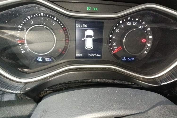 Used BAIC Off-Road BJ20 2018 1.5T Manual Luxury Edition Odometer Close Up