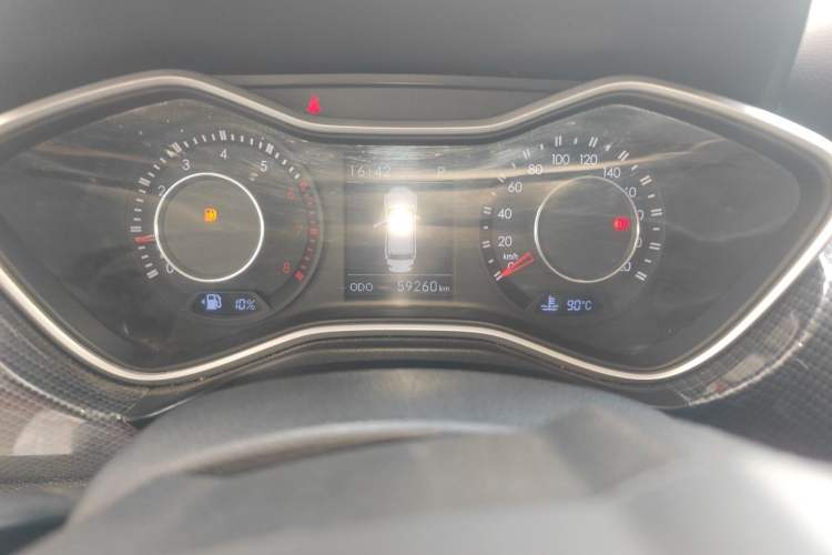 Used BAIC Off-Road BJ20 2018 1.5T CVT Luxury Model Odometer Close Up