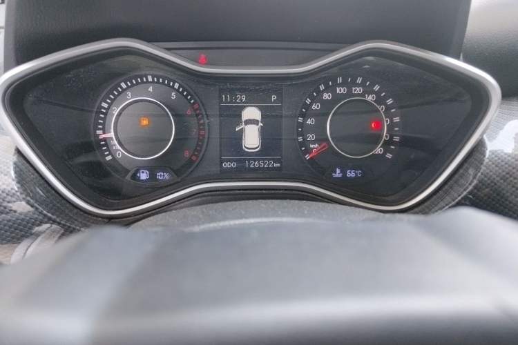 Used BAIC Off-Road BJ20 2018 1.5T CVT Luxury Model Odometer Close Up