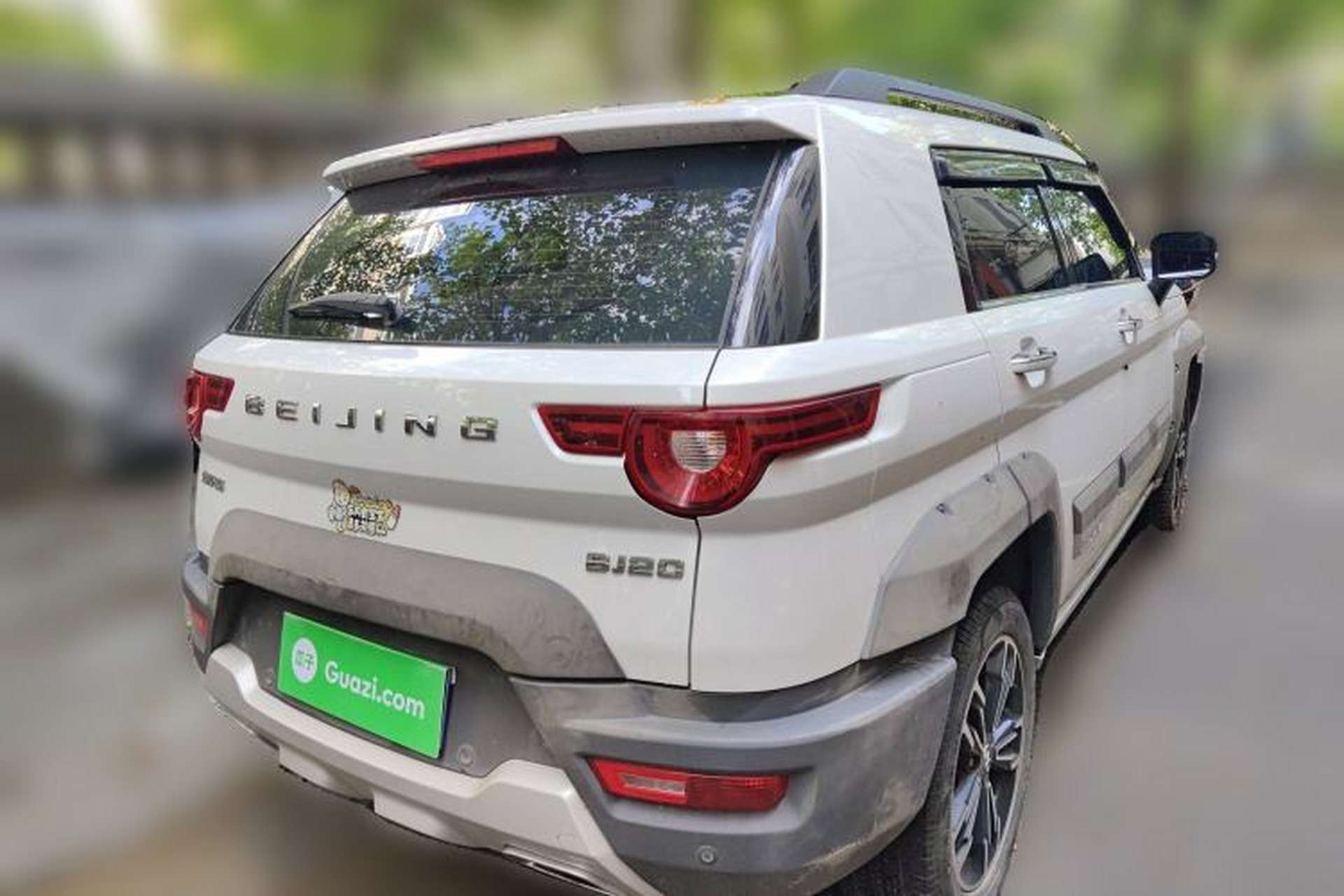 Used BAIC Off-Road BJ20 2018 1.5T CVT Luxury Model Rear Right 45 Deg