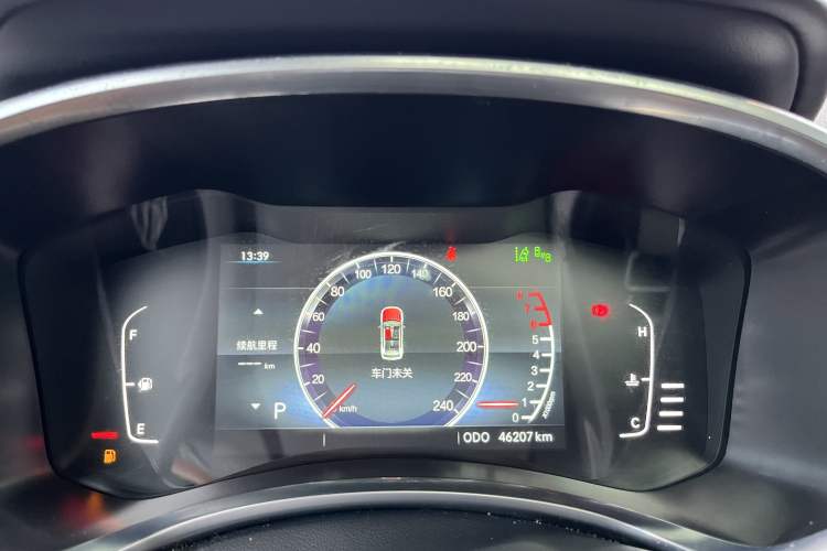 Used BAIC Off-Road BJ30 2021 1.5T Wolf Xiaoye Edition Odometer Close Up